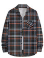 Noble Monk MenS Regular Long Sleeve Cotton Check Shirt | Casual Shirt With Spread Collar