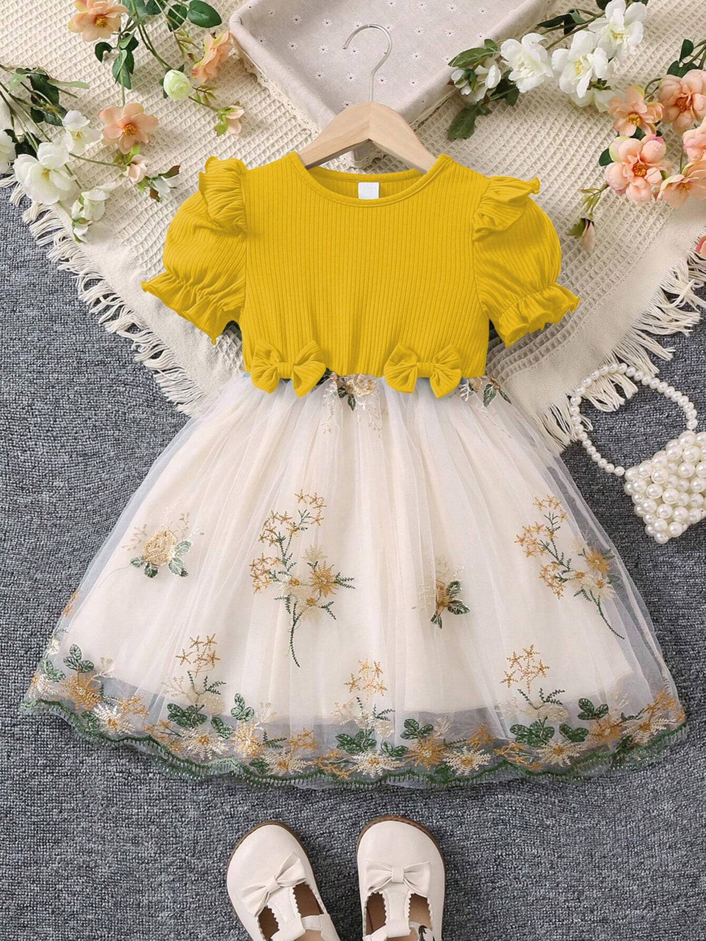 TAGAS Girls Princess Dress | Girl Dress |Dresses birthdaydress for Babygirls |