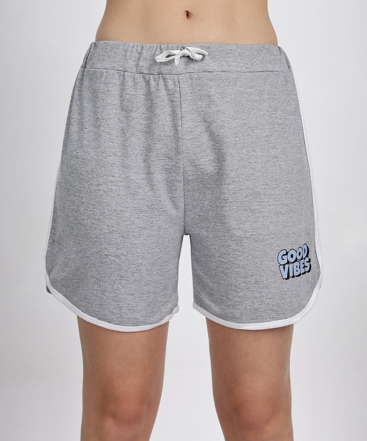 SHODOX 100% Cotton Women Casual Shorts - Printed Short for Gym, Yoga, Cycling, Dance, Summer - Regular Fit (Pack of 2)