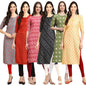 Pinkmint WomenS Crepe Solid Regular Kurti (Ks01_Multicolor7
