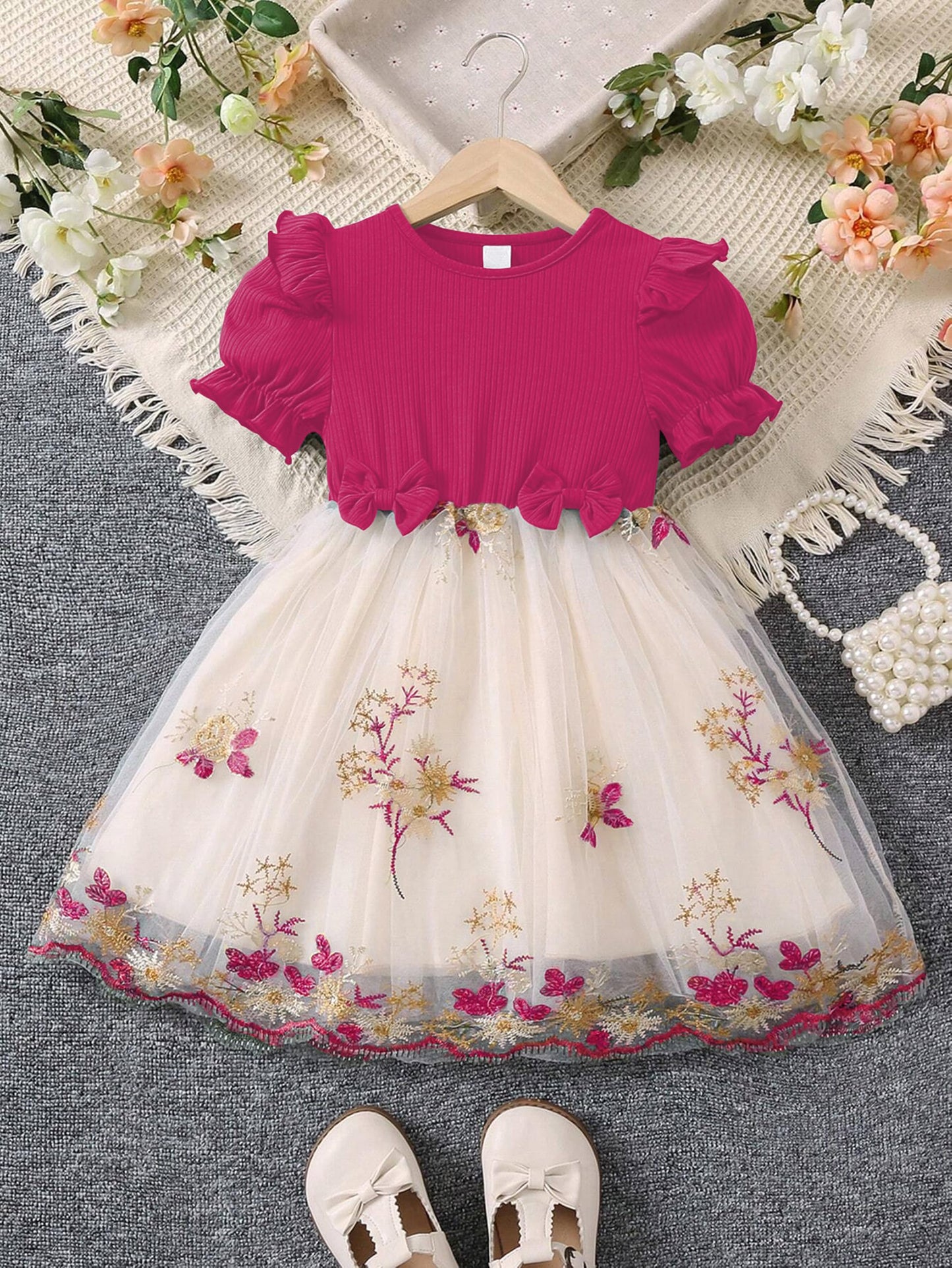 TAGAS Girls Princess Dress | Girl Dress |Dresses birthdaydress for Babygirls |