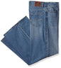 Pepe Jeans Women High Rise Wide Leg Fit Jeans Med Used, Blue, 28