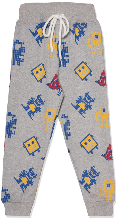 T2F Boys Regular Fit Printed Joggers Track Pant (Pack of 3)