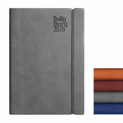 Anupam Flxy 2026 Diary With Dates - A5 80 Gsm Paper 2026 Daily Planner Full Page Per Day With Monthly Calendar, 365 Days New Yea