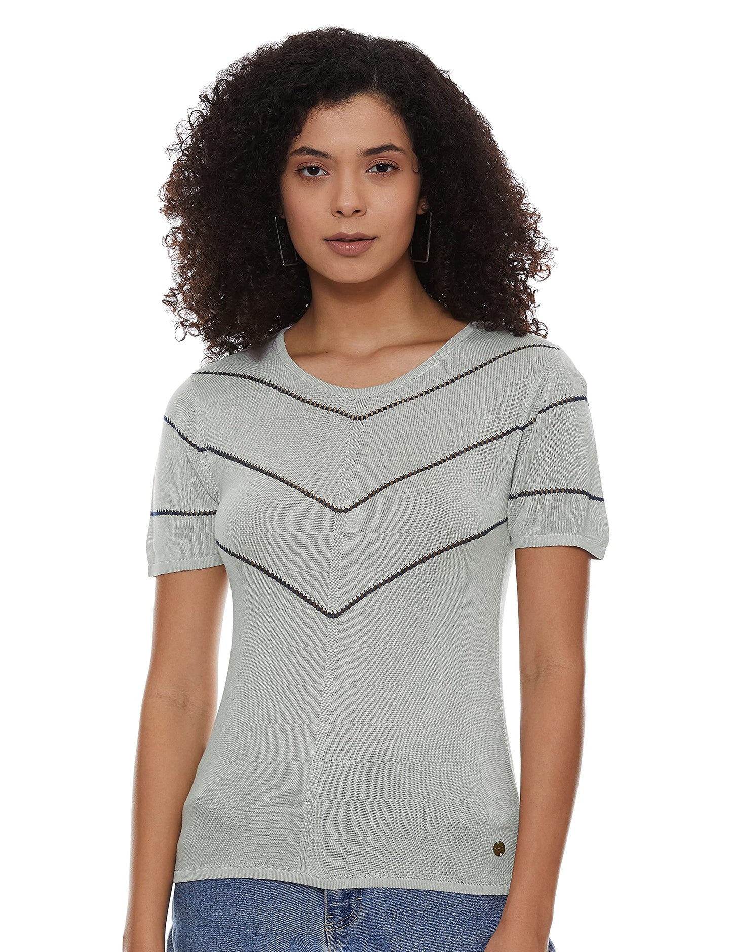Pepe Jeans WomenS Synthetic Pullover (Pl701508_Grey_Medium)