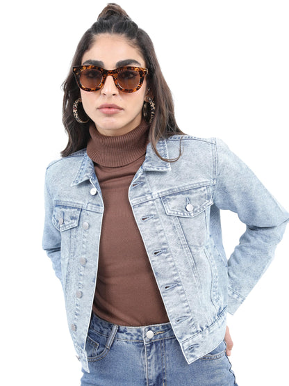 Ketch WomenS A-Line Coat (Khjk000094_Blue