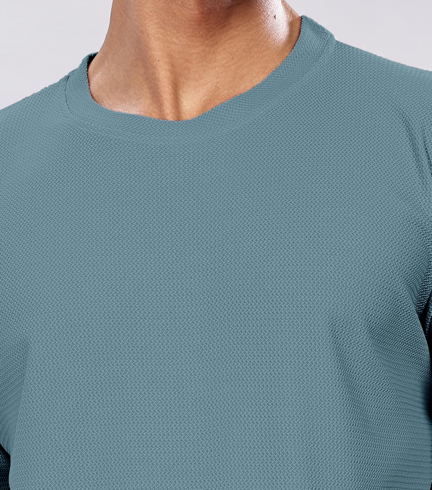 SHODOX Mens Solid Polycotton T Shirt | Round Neck | Long Sleeve | Plain Regular Fit Tshirt (Pack of 1)