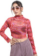 Ketch WomenS Polyester Regular Fit Fashion Vest (Khtp000055_Red,Medium