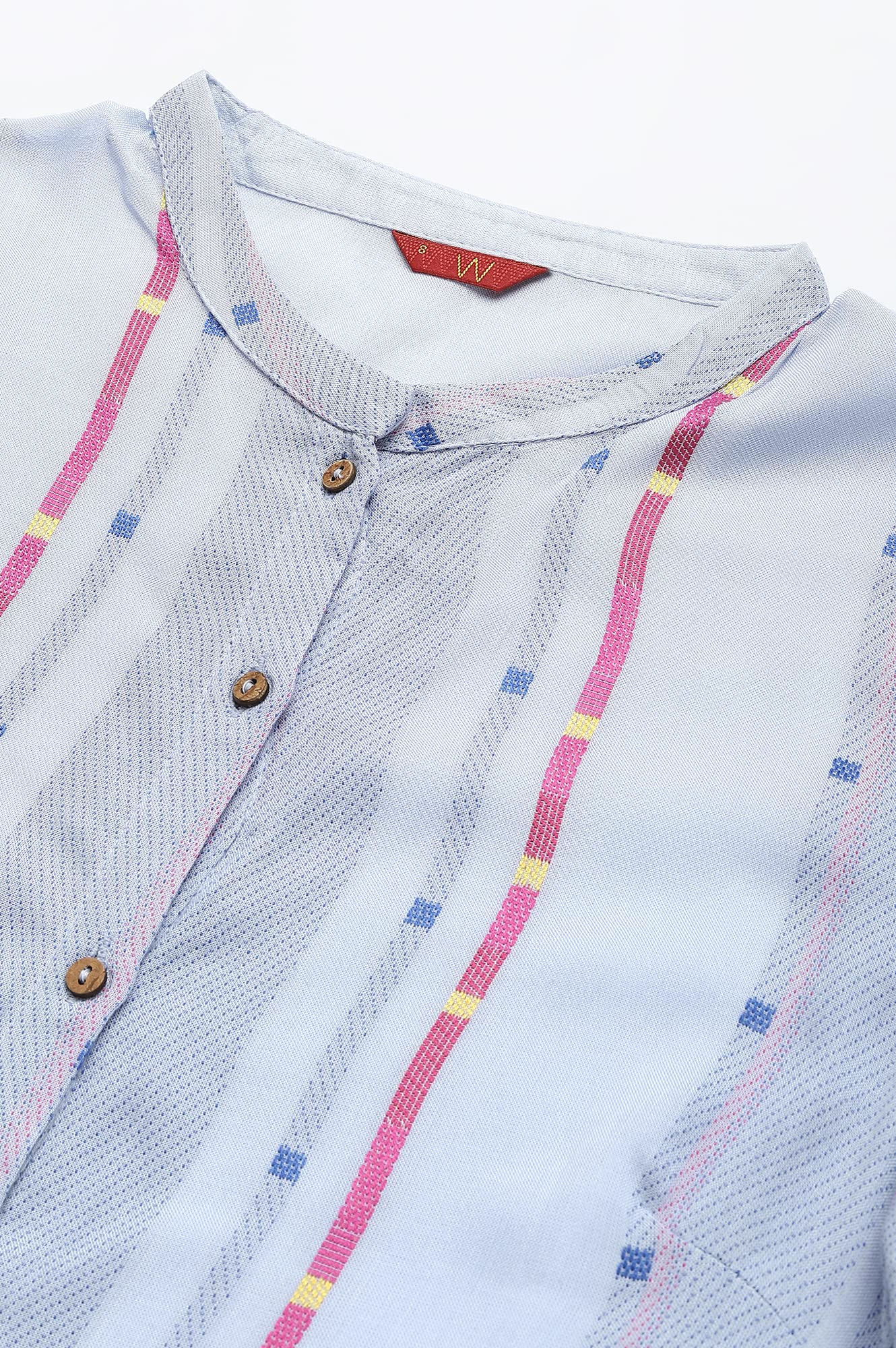 W For Woman Viscose Regular Kurta