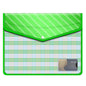 Fedus Documents Holder Envelope Folder, Stylist Printed File Storage Bag With Snap Button Transparent Plastic File For Documents