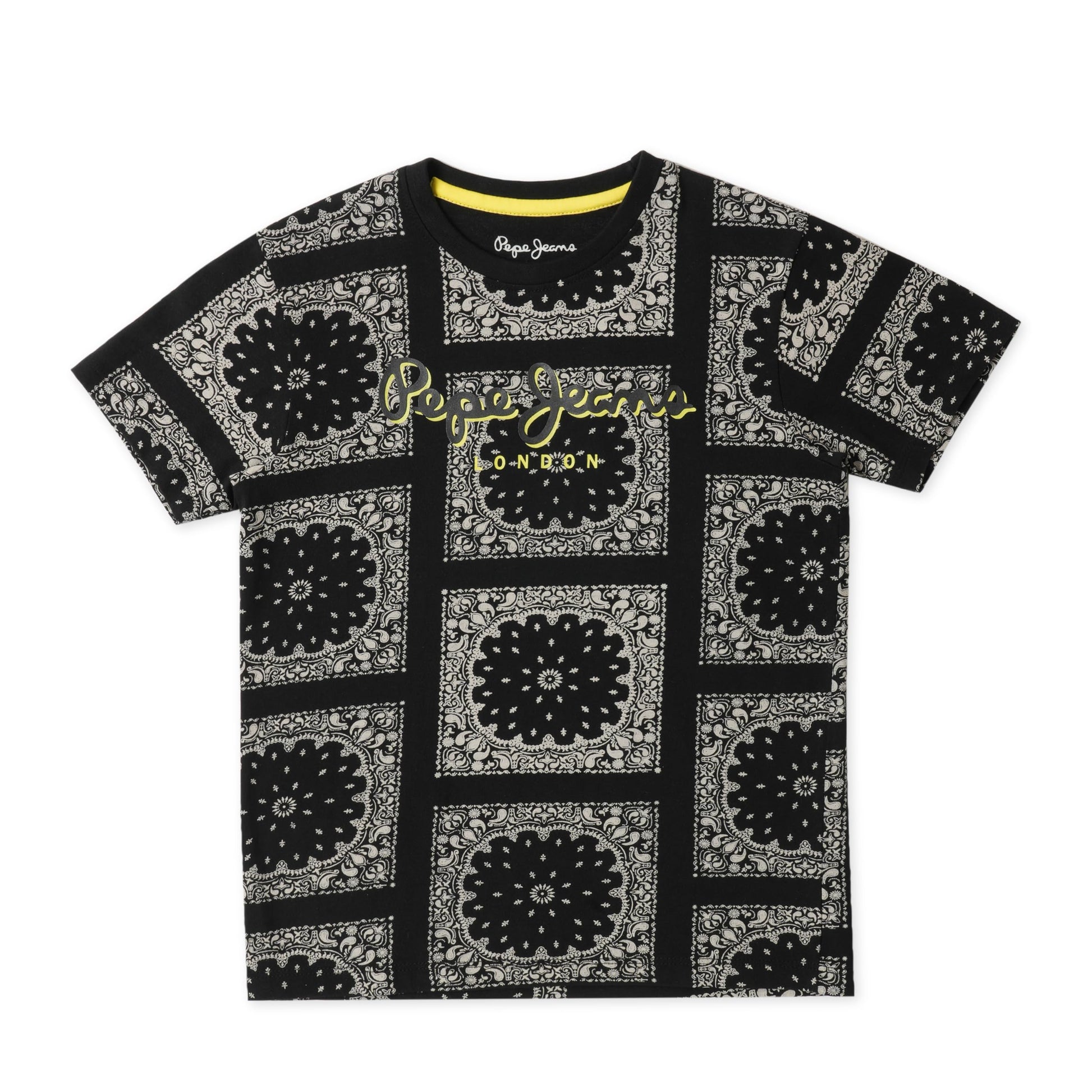Pepe Jeans BoyS Regular Fit T-Shirt (Pb50363399910_Black