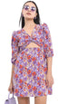Ketch Women'S Polyester Modern Midi Casual Dress (Khj6000094_Mauve