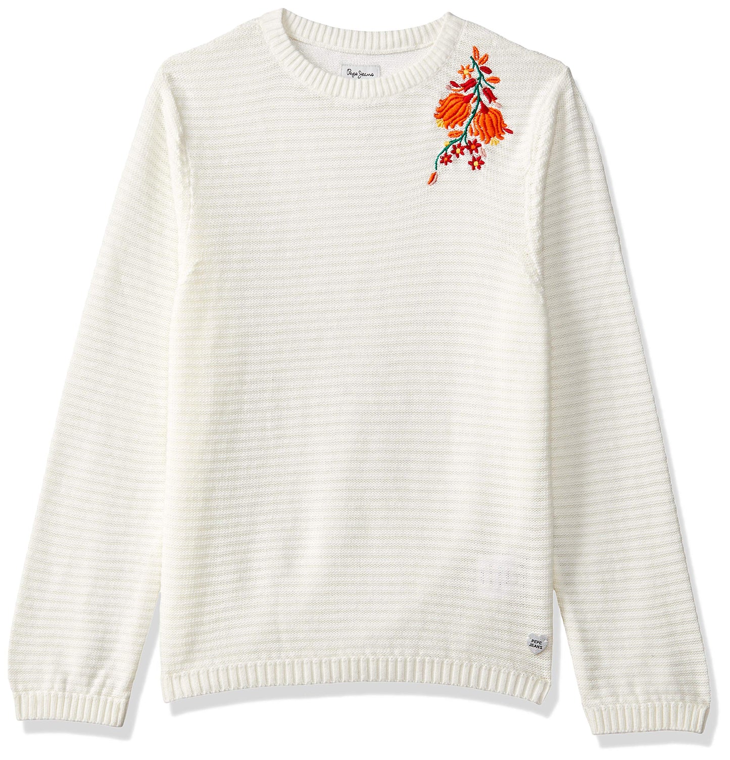 Pepe Jeans Girls Cardigan (Pg700791_Off White_6)