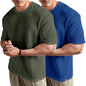 SHODOX Mens Solid Dotted Unique Design Oversized Tshirt for Men - Round Neck Loose Fit Drop Shoulder Mens T-Shirt (Pack of 2)