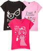 T2F Girls Cotton Regular Fit T-Shirt(Pack of 3)