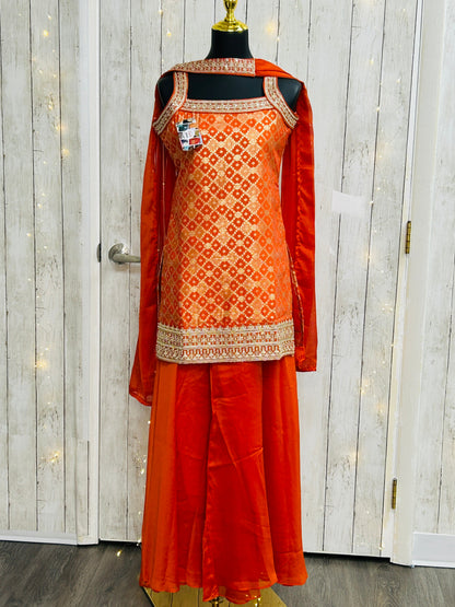 Banarasi sharara suit