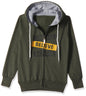 T2F Cotton Hooded Neck Regular Fit Hoodie (Boys-SS_35_Olive