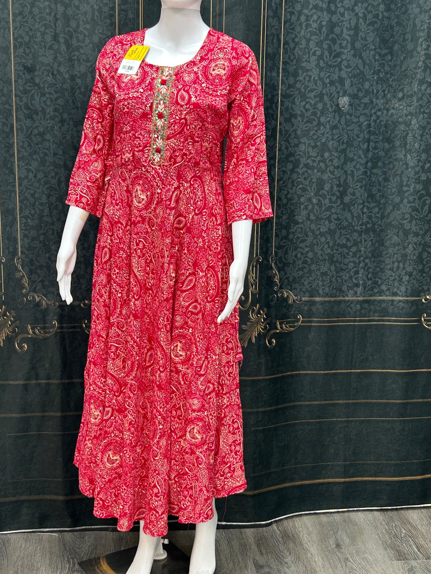 Rayon long kurti