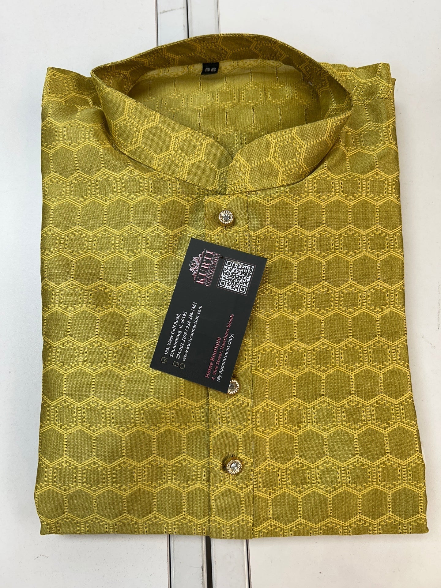Silk kurta pant set