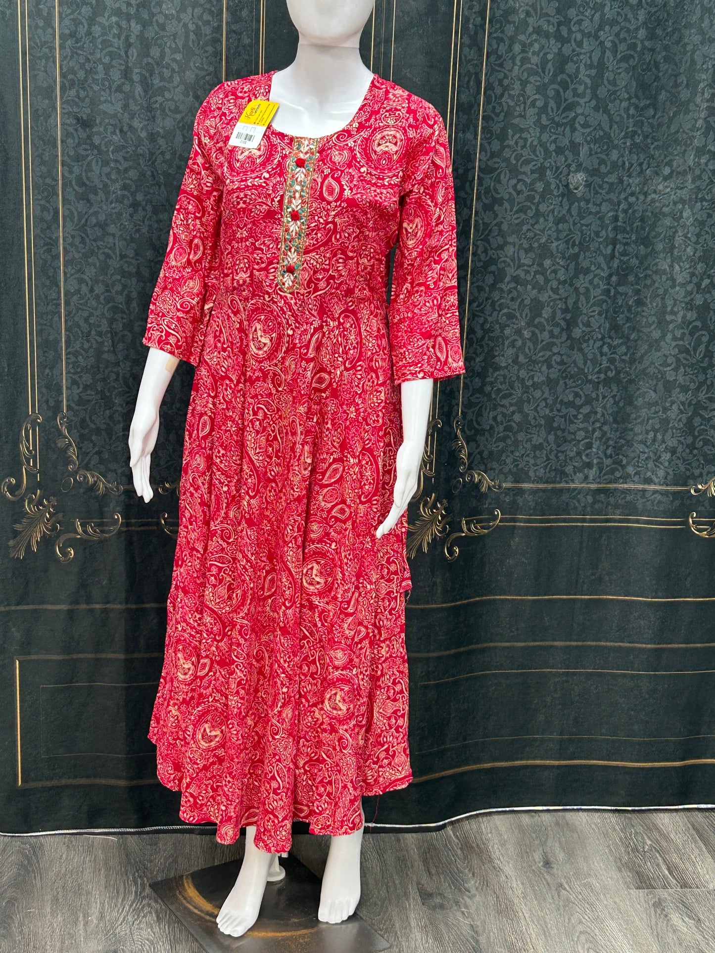 Rayon long kurti