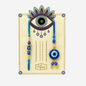 Store Indya Premium Designer Evil Eye Rakhi Set of 2 | for Bhaiya Bhabhi – Traditional Lumba Set, Thread Rakhi with Stones – Ideal Raksha Bandhan Gift