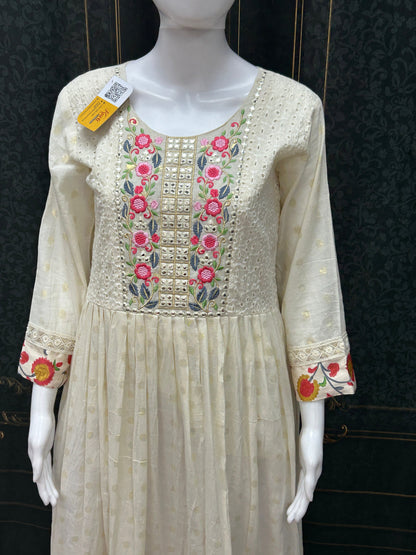 Cotton long kurti