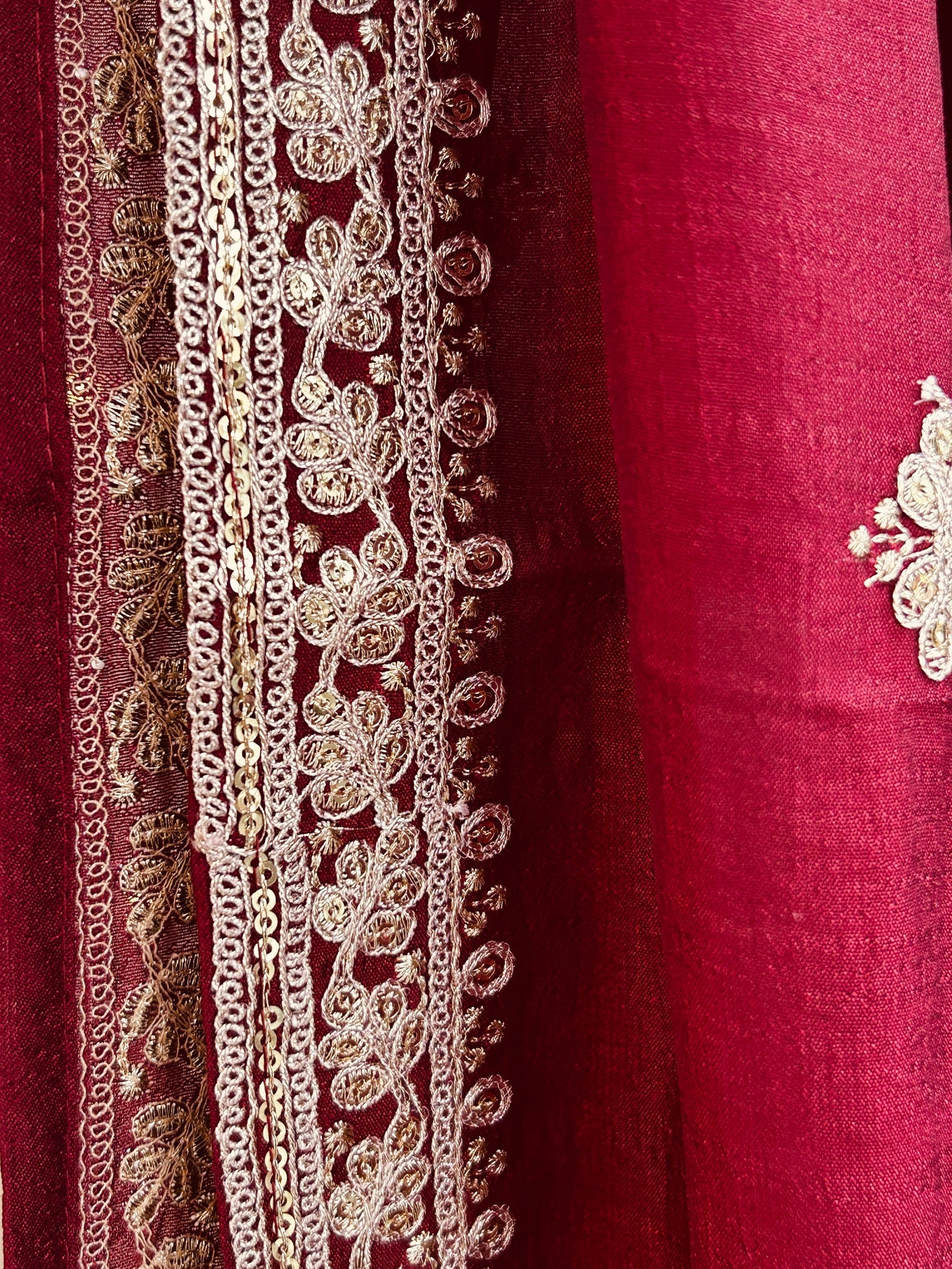 Banarasi salwar suit with heavy dupatta