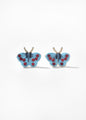 Flutter Enamel Stud Earrings