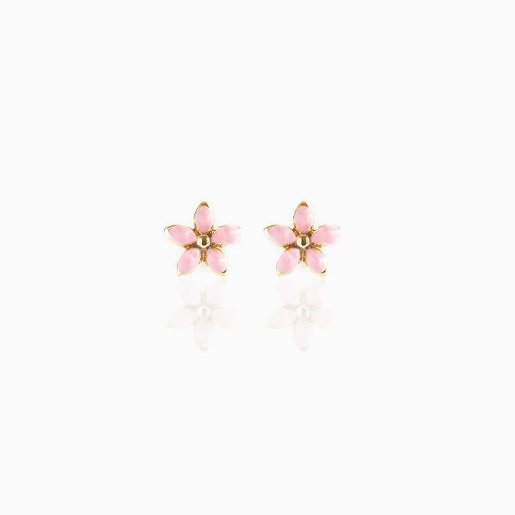 Floral Colorful Stud Earrings