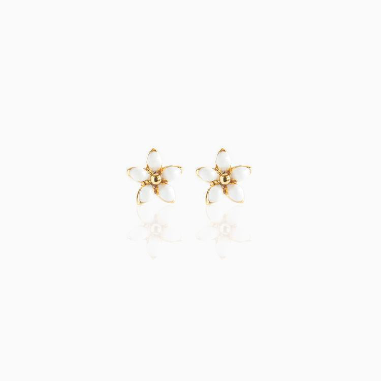 Floral Colorful Stud Earrings