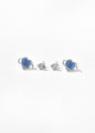 Celestial Heart Stud Earring Set