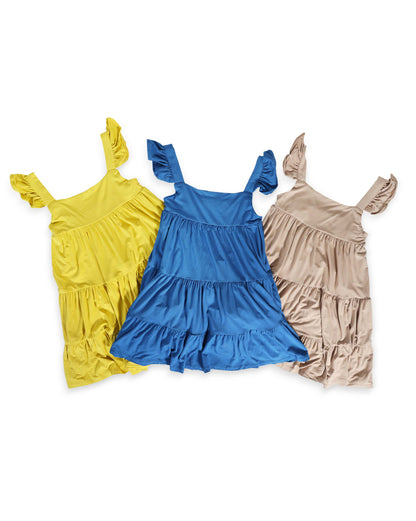 Earhart Dress - Mustard