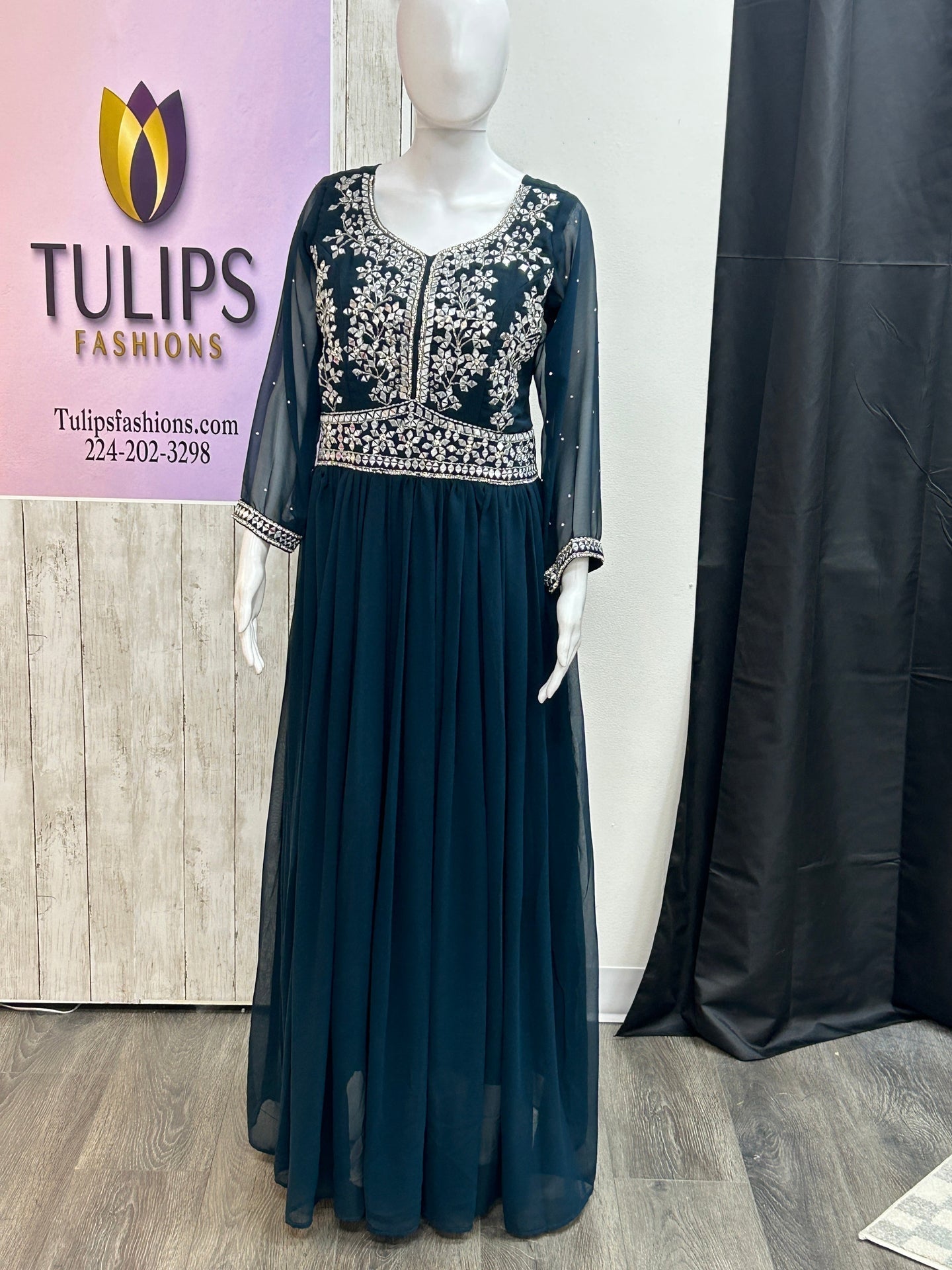Party wear long gown