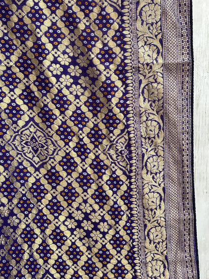 Bandhani patola saree