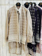 Half jacket kurta set / sherwani