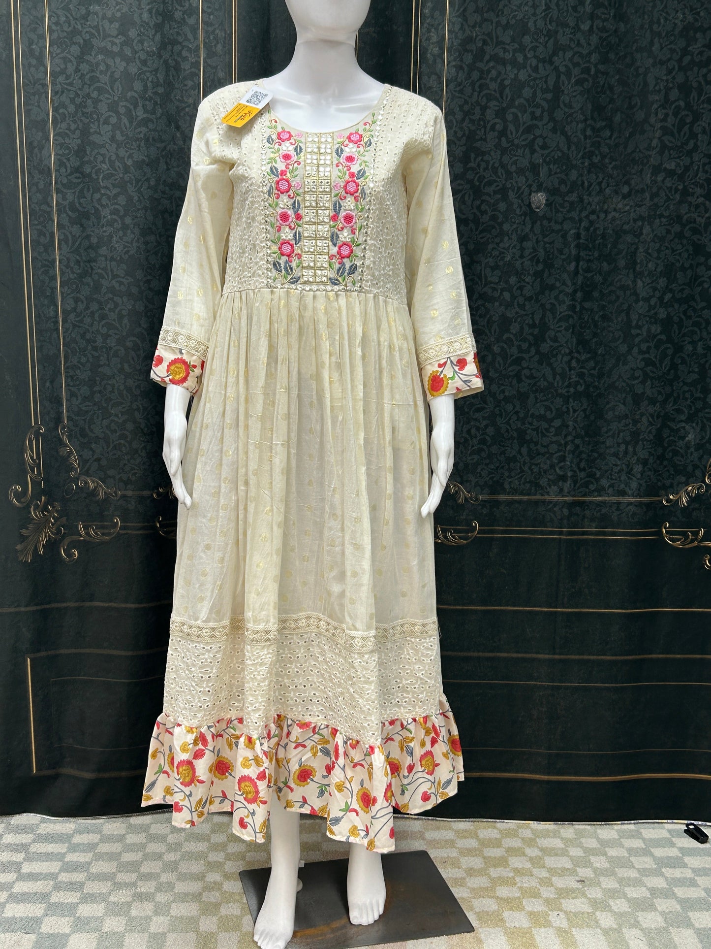 Cotton long kurti