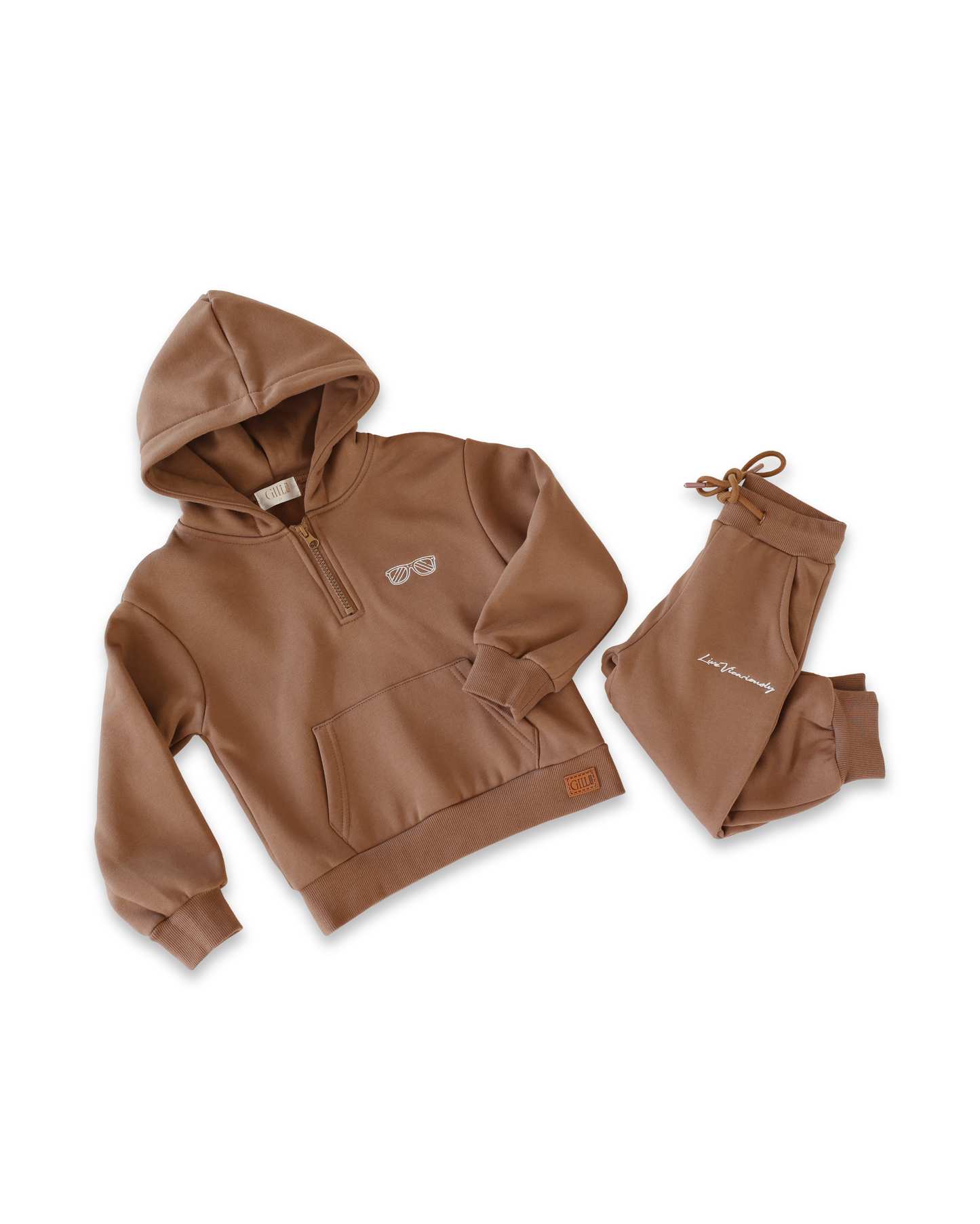 MENS Family Sweat Set - Brown