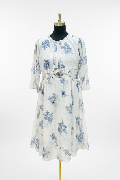 Chiffon summer dress