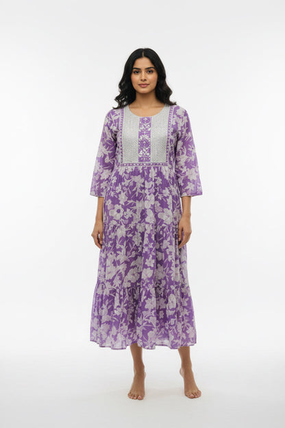 Cotton long kurti