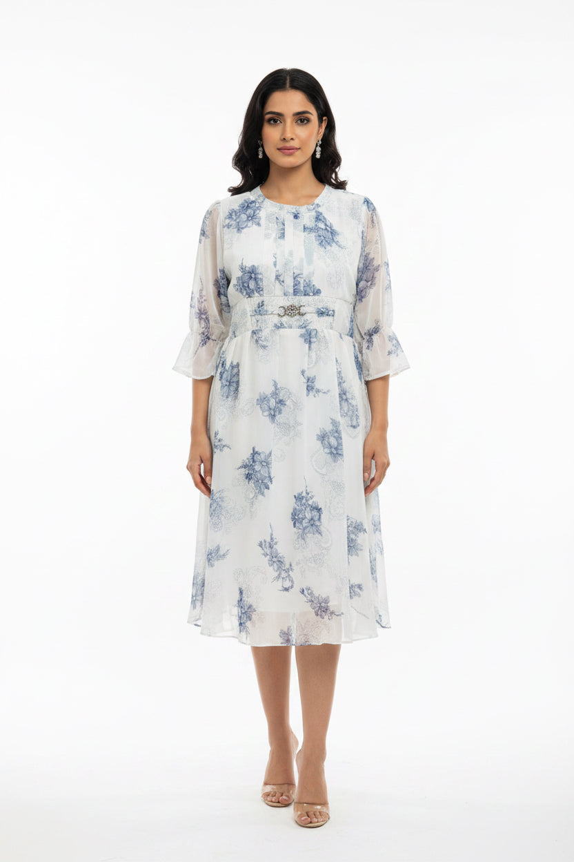 Chiffon summer dress