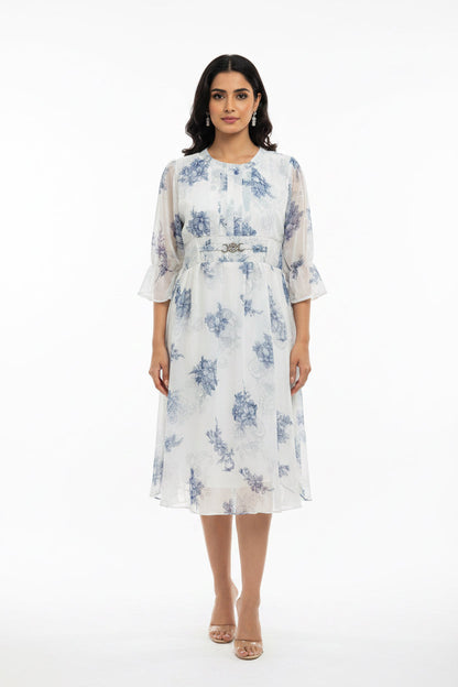 Chiffon summer dress