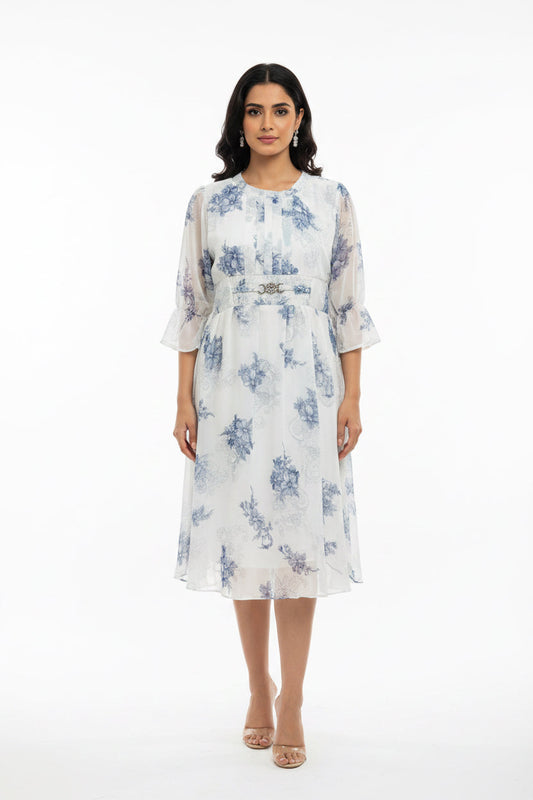 Chiffon summer dress