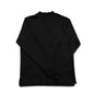 100% Pima Cotton Mock Neck Long Sleeve Shirt