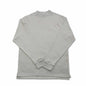 100% Pima Cotton Mock Neck Long Sleeve Shirt