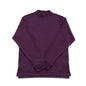 100% Pima Cotton Mock Neck Long Sleeve Shirt