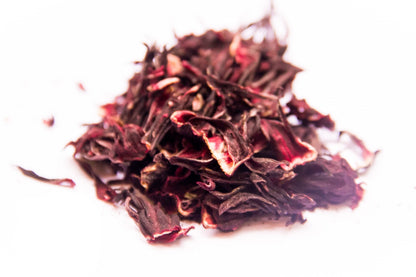 Akshit Hibiscus Flowers 5 oz  Herbal Tea | Flor de Jamaica tea | Dried Hibiscus | Loose Leaf Tea | Caffeine-Free | Vegan Friendly | Fleurs d'hibiscus bio Akshit