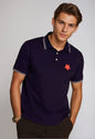 Happy Polo Shirt - Navy