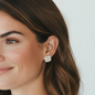 Anti tarnish earrings