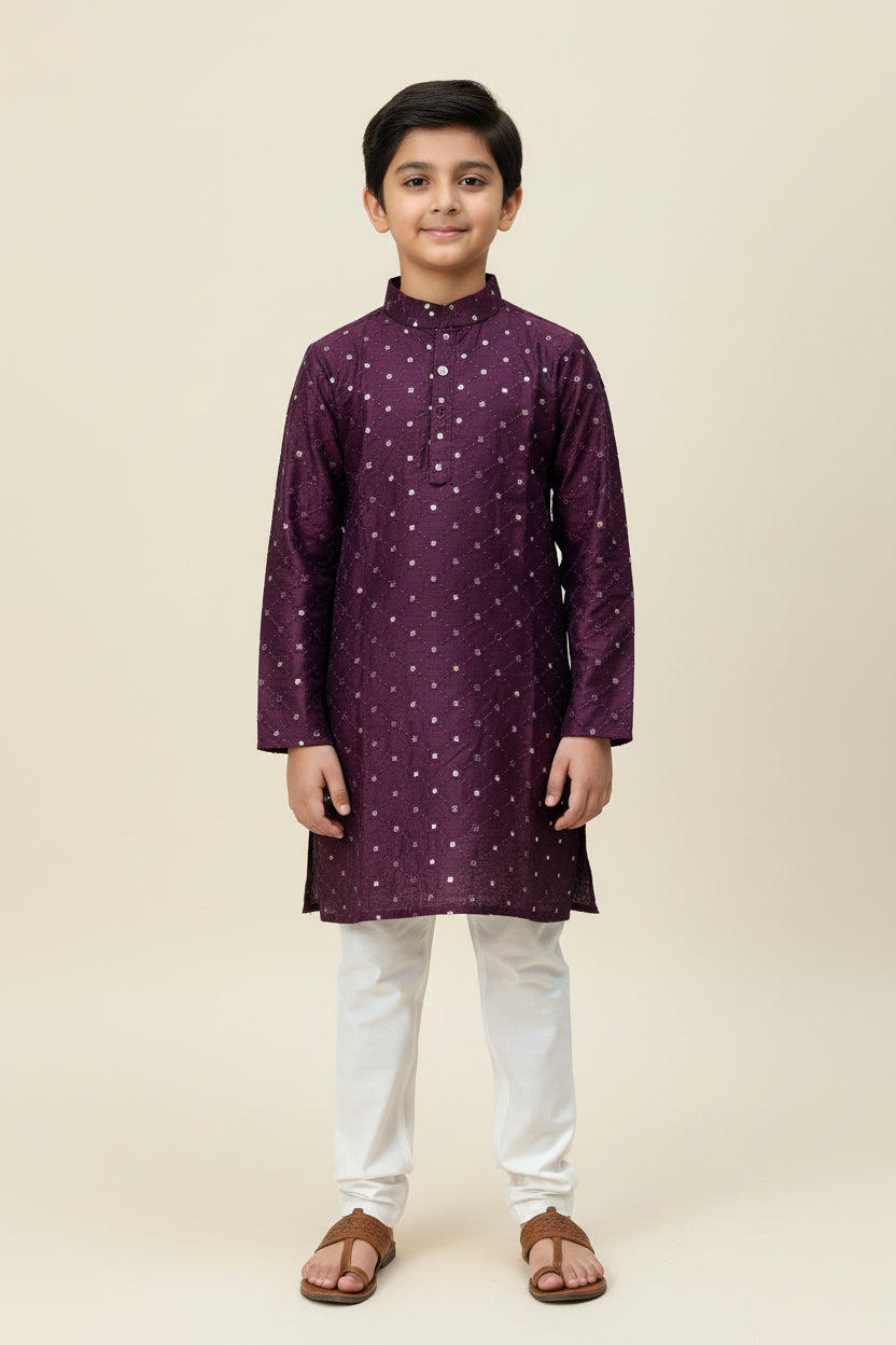 Mirror work kids Kurta (foil mirror) (Copy)