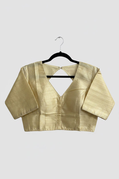 Light gold color blouse
